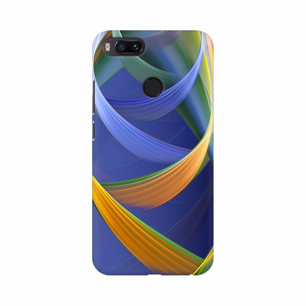 Three Color Abstract Background Mobile Case Cover