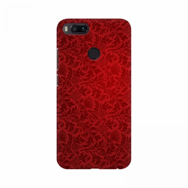 Red Floral Mobile Case Cover