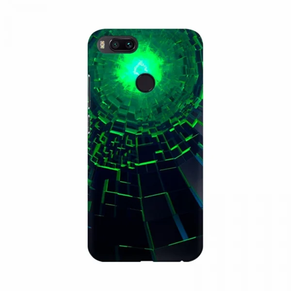 3D Green Mobile Case Cover