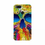 Skull Illustration Effect Mobile Case Cover