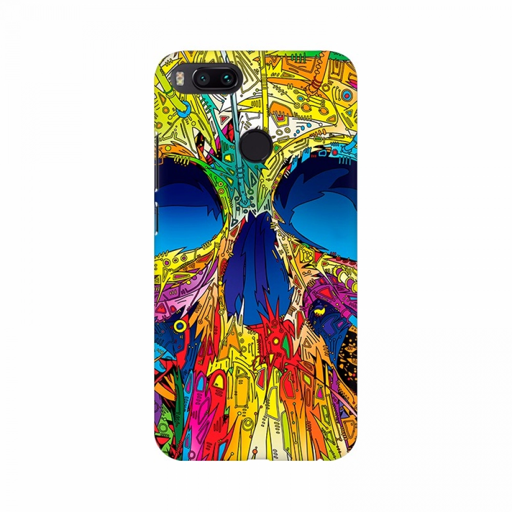 Skull Illustration Effect Mobile Case Cover