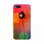 Mobile case cover featuring a girl portrait image