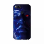 Mobile case cover with a head illusions poster design