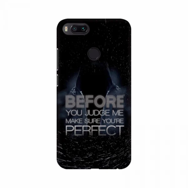 Universal Quotes Design Mobile Case Cover