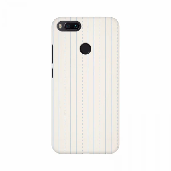 Mobile case cover featuring a race tracks design