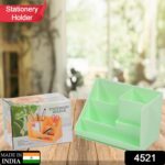 Stationery Holder Desk Organizer Space Saver Pen Stand Multi Compartments Holder - With Dupatta by Nari Haat, Indian ...