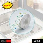 Kitchen Sink Platform Sticker Bathroom Corner Tape (3Meter Size) - Image 2