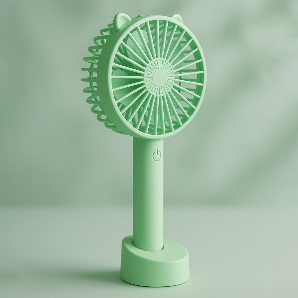 Portable 3-Speed Table Fan for Home Office