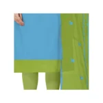 Generic Women's Modal Silk Unstitched Salwar-Suit Material With Dupatta (Sky Blue, 2 Mtr) - Image 2