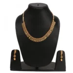 Stylish Gold Plated Necklace Set - Image 2