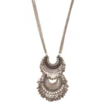 Afghani Tribal Antique Oxidised Silver Princess Necklace