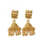 Elegant Bollywood Inspired Traditional Copper Gold Plated Necklace - Image 4