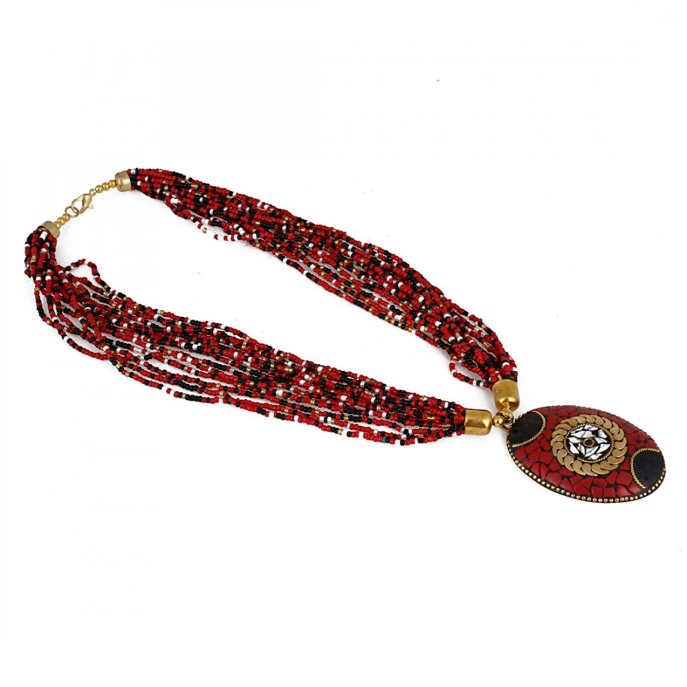 49748713051_7d3bd2a792_o_d-1000x1000-1.webp Multicolour Tibetan Style Beads Necklace - Image 1