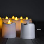 Flameless LED TealightsLED Tea Light for Home Diwali Pack 24 - Neckline Detail by Nari Haat, Indian ethnic wear, wome...