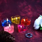 Heart Shape Wax Scented Candles, Diwali (Pack of 20 pcs) - Image 5