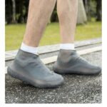 Non-Slip Waterproof Silicone Shoe Cover, Large - Front View by Nari Haat, Indian ethnic wear, women clothing, designe...