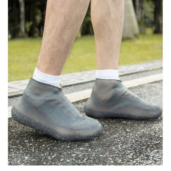 Non-Slip Waterproof Silicone Shoe Cover, Large - Front View by Nari Haat, Indian ethnic wear, women clothing, designe...