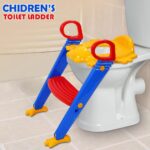3 in 1 Kids / Toddler Potty Toilet Seat with Step Stool Ladder (Multicolour) - Back View by Nari Haat, Indian ethnic ...