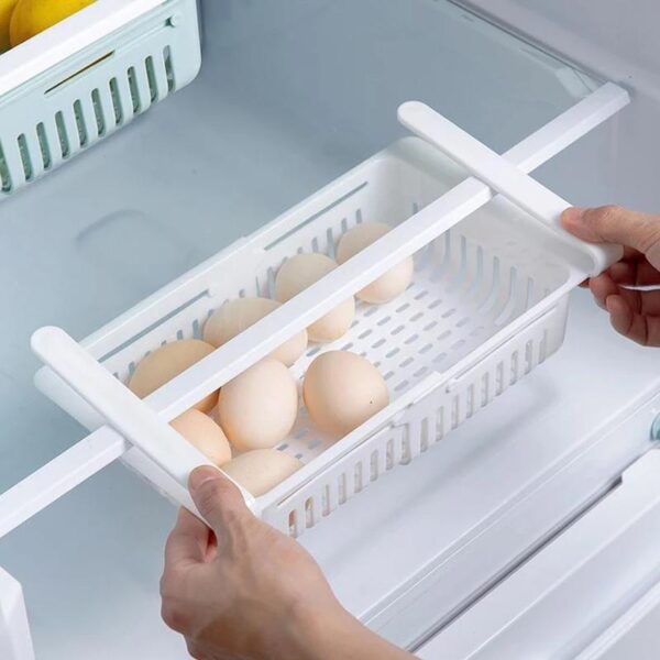 Expandable Fridge Storage Basket