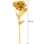 B Golden Rose is perfect for decorating homes, offices, cafes (3 Pc Set) - Full Detail by Nari Haat, Indian ethnic we...