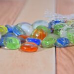 Glass Gem Stone, Flat Round Marbles Pebbles - Image 3