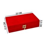 Silver-Plated Brass Bowl & Spoon Set with Velvet Gift Box - Image 7