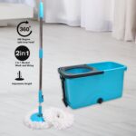 Quick Spin Cleaning Mop with Bucket - Image 6