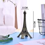 Antique 3D Eiffel Tower Statue - Metal Paris Landmark Decorative Showpiece - Sleeve Design by Nari Haat, Indian ethni...