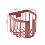 Toilet Roll Holder, Toilet Paper Holder Hanger for Bathroom and Kitchen - Image 3