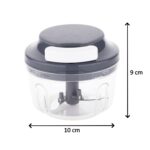 Quick 2in1 Chopper and Slicer Used Widely for chopping and Slicing of Fruits - Image 7