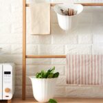 Mounted Multifunction Waste Bin Storage Bucket Hanging Trash Can (MOQ :- 3 Pc) - Closeup Embroidery by Nari Haat, Ind...