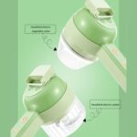 4 in 1 Handheld Electric Vegetable Cutter Set - Image 6