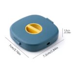 Portable Travel Organizer Case - Data Cables, Chargers, Pen Drives, and Memory Cards - Fabric Detail by Nari Haat, In...