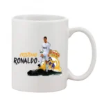 Generic Printed Ceramic Coffee Mug - 1 Pieces, White, 11oz