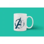 Generic Printed Ceramic Coffee Mug - 1 Pieces, White, 11oz - Image 2