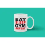 Generic Printed Ceramic Coffee Mug - 1 Pieces, White, 11oz - Image 2