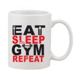 White 11oz Printed Ceramic Coffee Mug