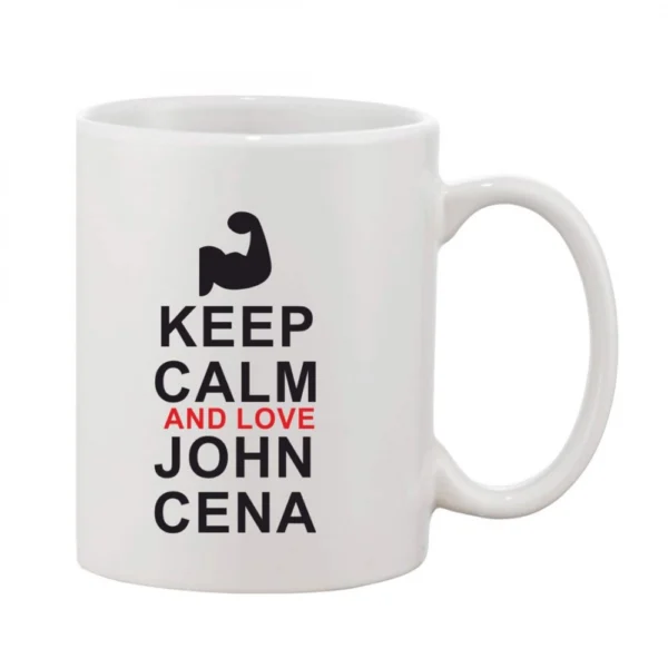 Generic Printed Ceramic Coffee Mug - 1 Pieces, White, 11oz