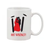 Elegant Printed White Ceramic Coffee Mug 11oz