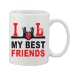 Premium Printed White Ceramic Coffee Mug 11oz