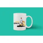 Generic Printed Ceramic Coffee Mug - 1 Pieces, White, 11oz - Image 2