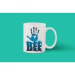 Generic Printed Ceramic Coffee Mug - 1 Pieces, White, 11oz - Image 2