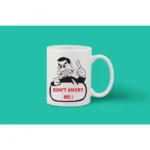 Generic Printed Ceramic Coffee Mug - 1 Pieces, White, 11oz - Image 2