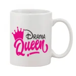 White 11oz Printed Ceramic Coffee Mug