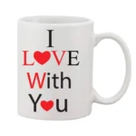 NariHaat elegant 11oz white ceramic coffee mug, best gift idea