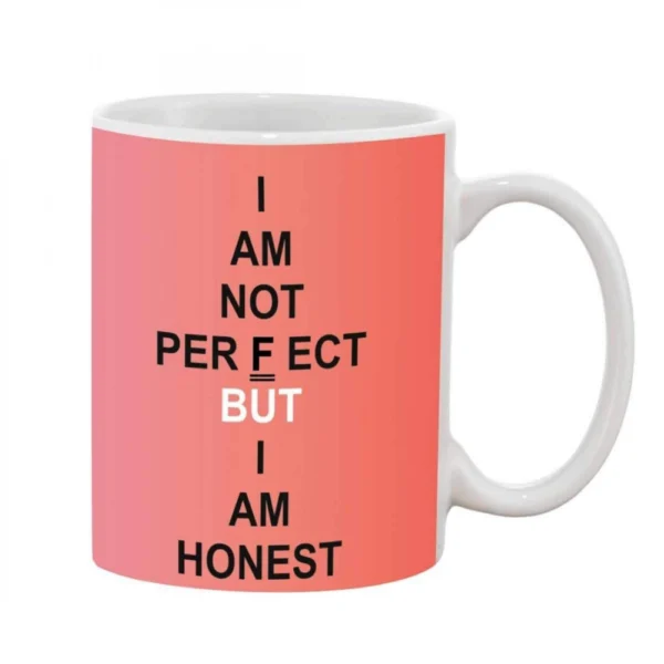 Premium Printed White Ceramic Coffee Mug 11oz