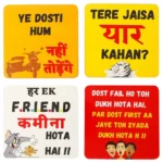 Wooden Coasters for Tea Coffee (Set of 4) - Image 3