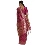 buy pink Banarasi saree online