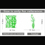 Generic Green Home Decor Radium Wall Sticker - Image 2