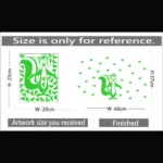 Generic Green Kids Room Decor Radium Wall Sticker - Image 2